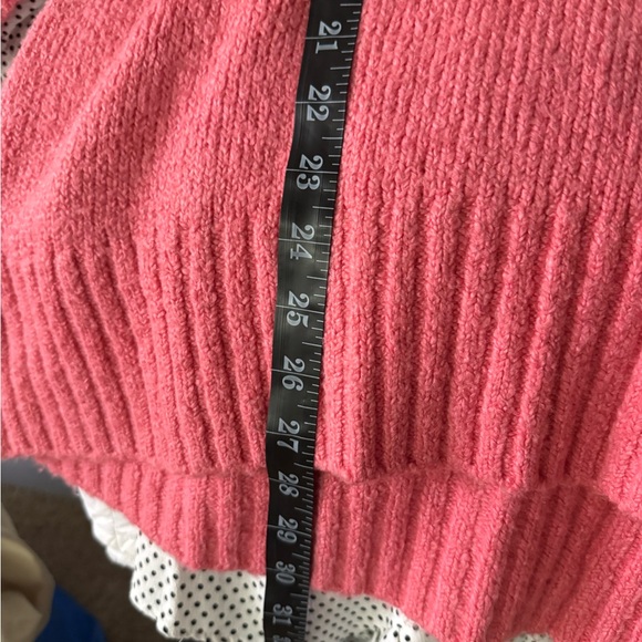 Free People Pink Oversized Brookside Sweater - Picture 5 of 5